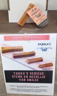 Yakka&#039;s  kaas gemaakt van Jakmelk voor de kleine hond