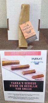 Yakka&#039;s  kaas gemaakt van Jakmelk voor de extra grote hond